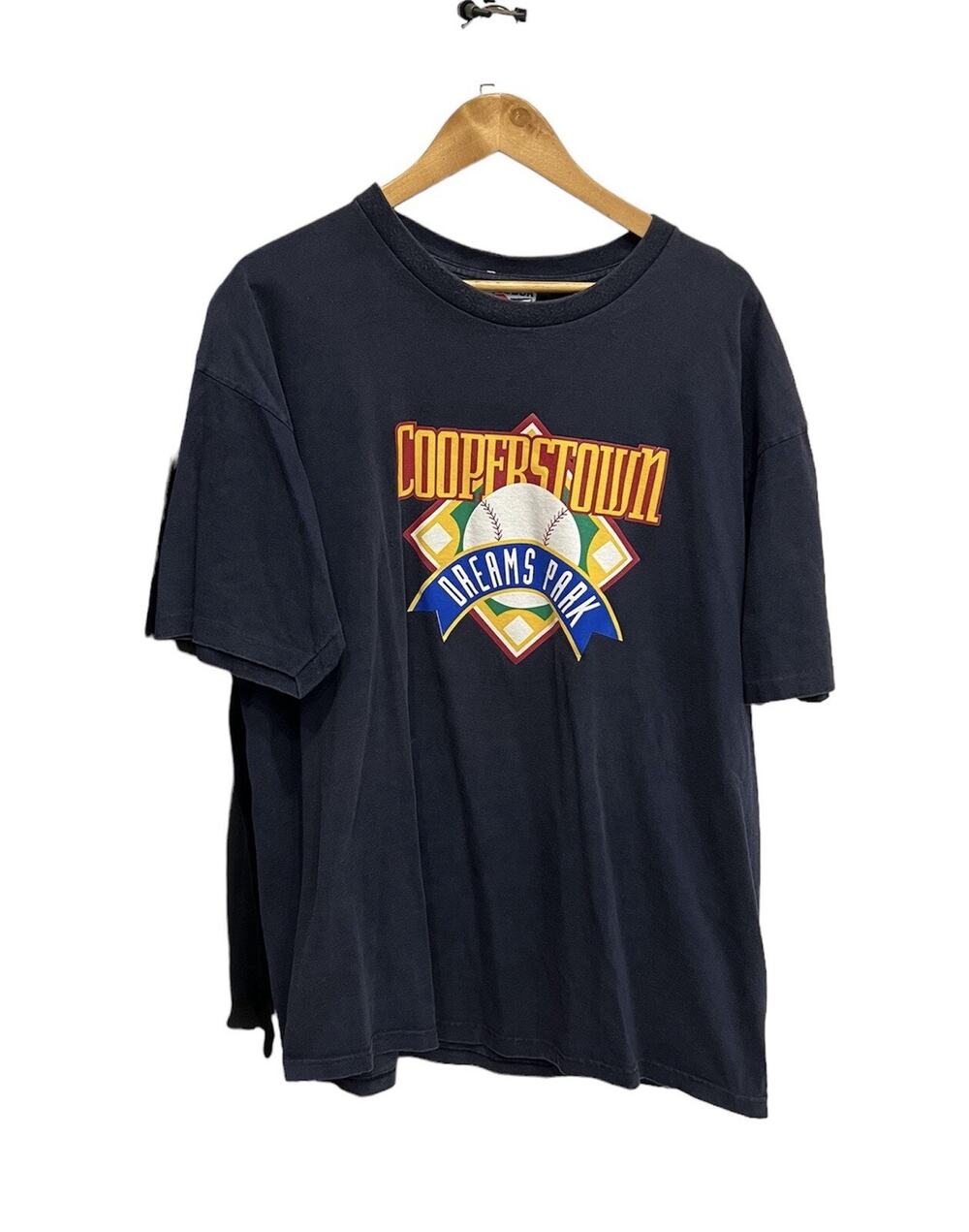Vintage 90s Reebok Cooperstown Dreams Field 2XL T-Shirt MLB Baseball